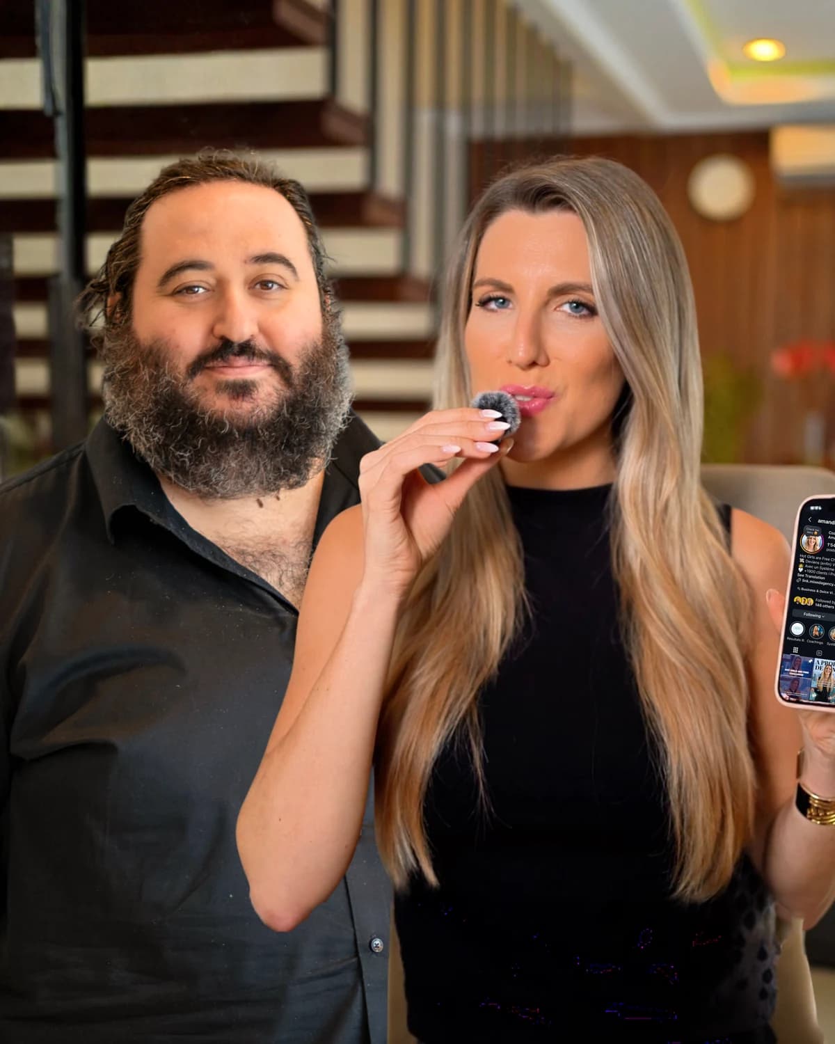 Amandine Serani et Oussama