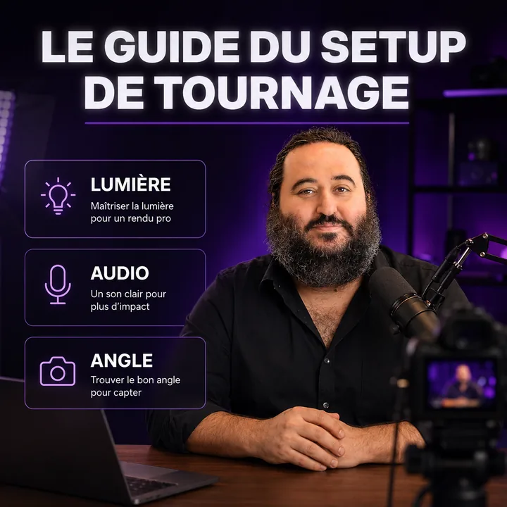Le guide du setup de tournage