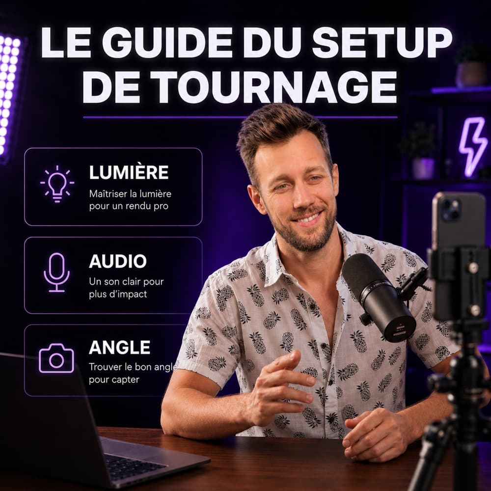 Le guide du setup de tournage