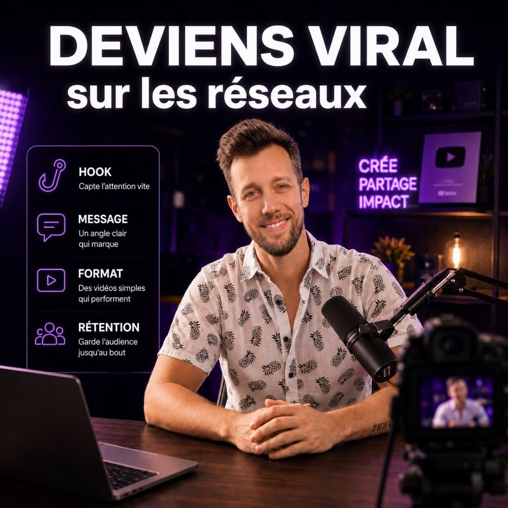 Deviens viral sur les réseaux