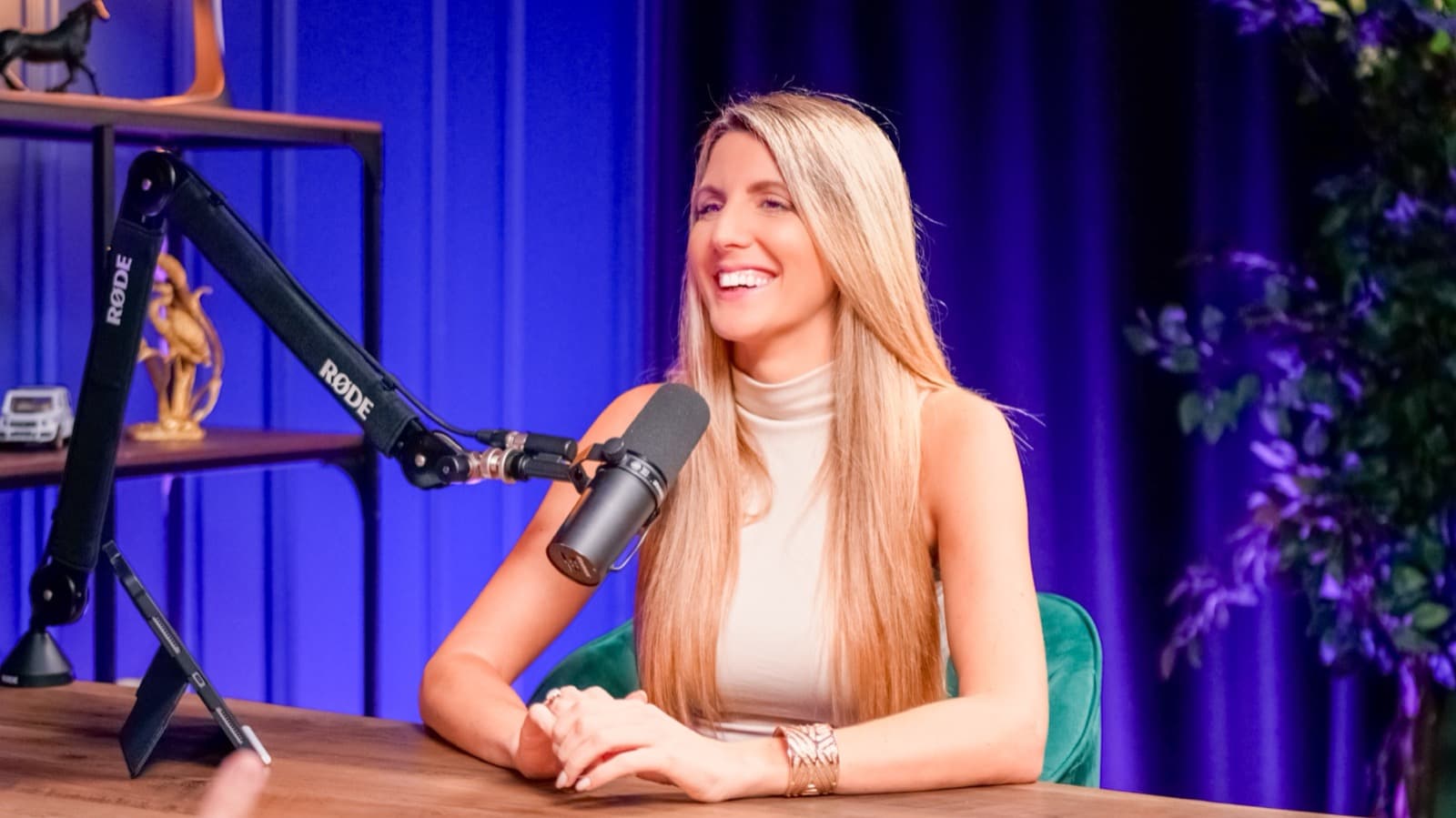Amandine Serani sur scène pour une marque