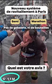 Résultat réel d'un participant