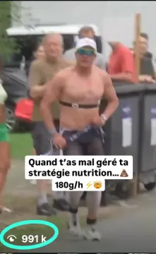 Résultat réel d'un participant