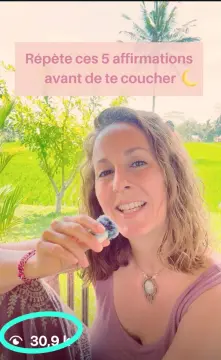 Résultat réel d'un participant